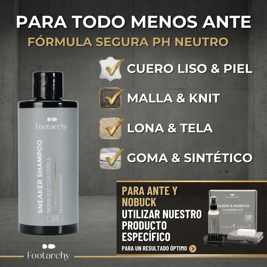 Footarchy Deep Wash Kit (Limpieza Profunda)