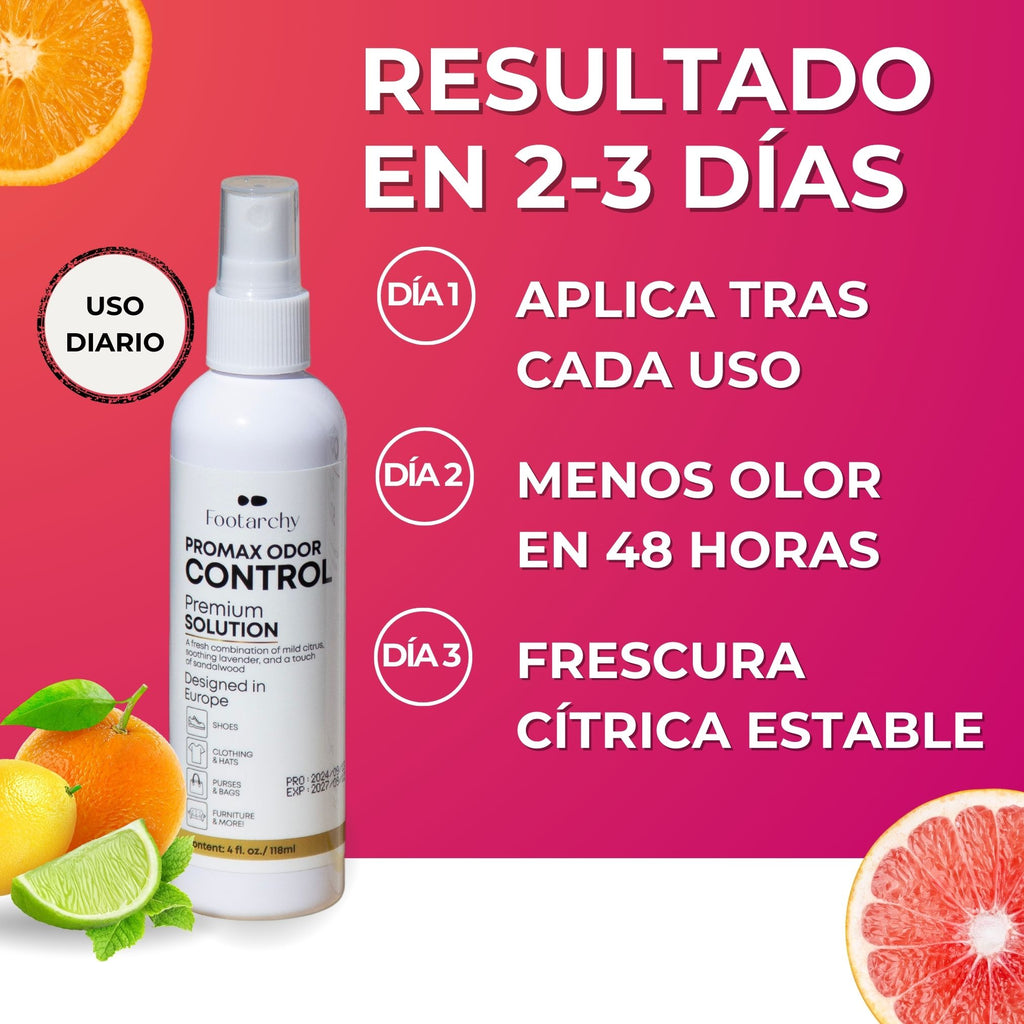 Spray Desodorante Cítrico para Calzado y Accesorios