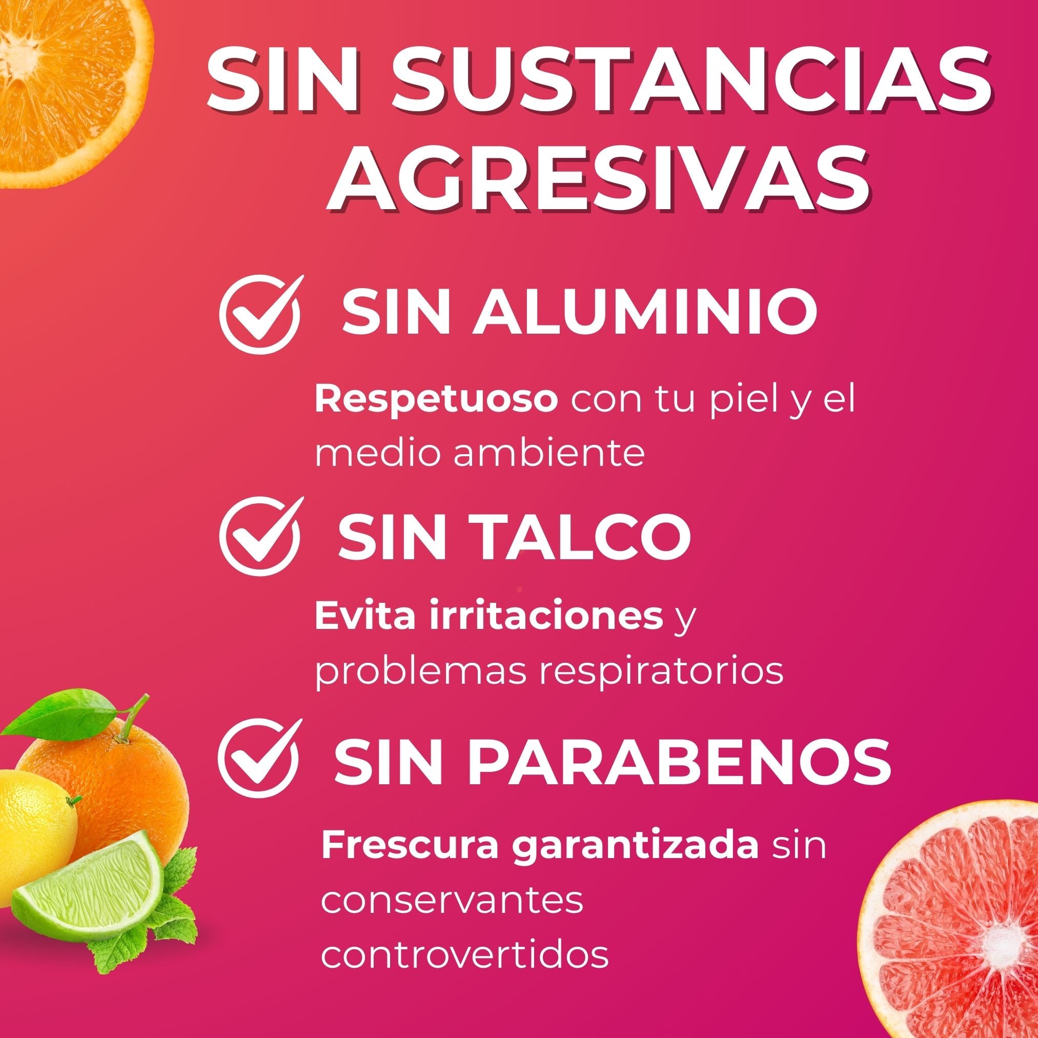 Spray Desodorante Cítrico para Calzado y Accesorios