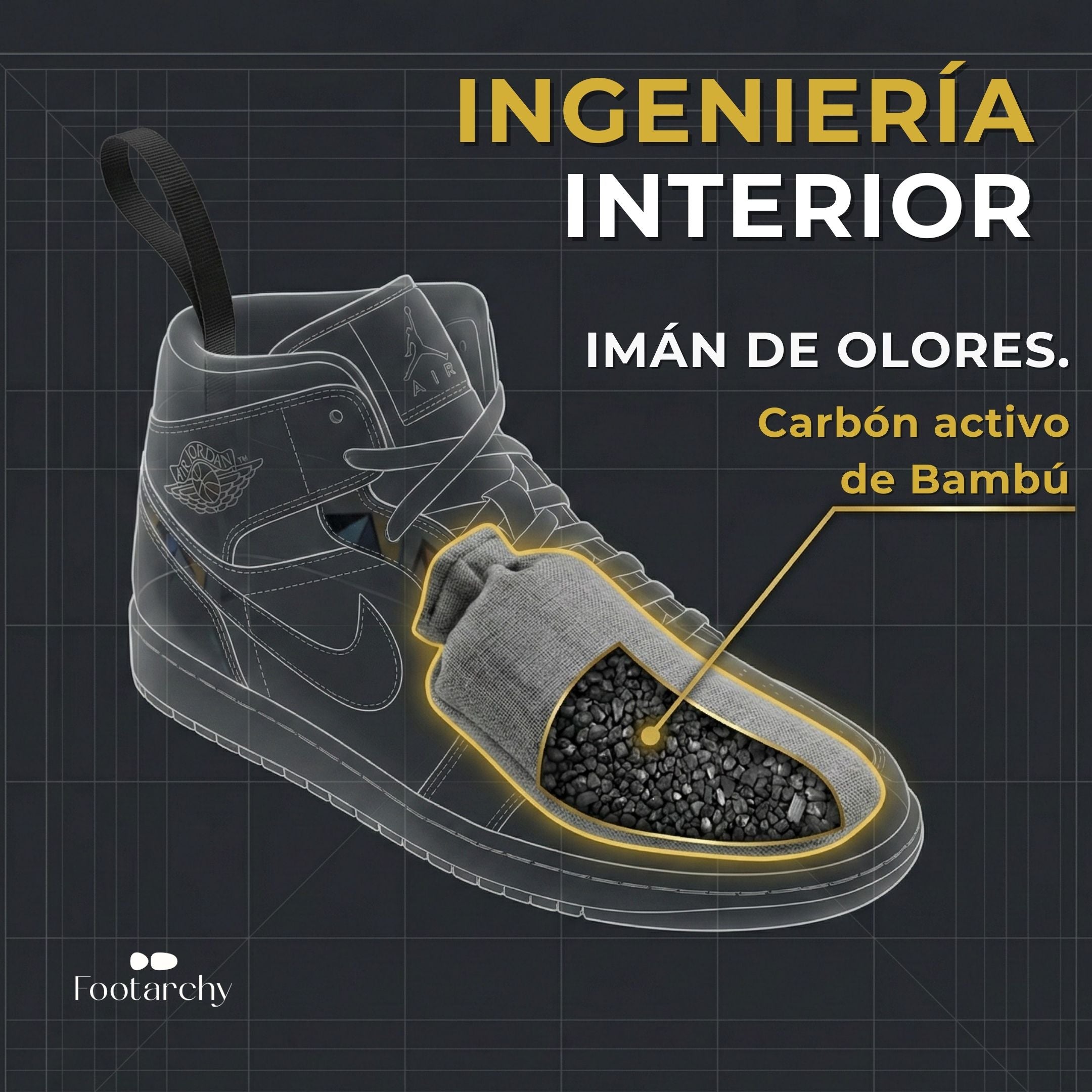 Pack Ahorro: Desodorante Aroma Menta Natural + Horma Flexible (2 Pares)