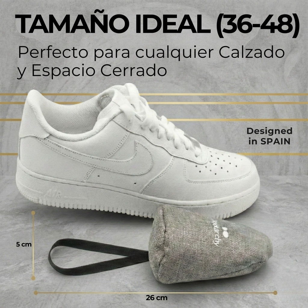 Desodorante Aroma Menta Natural + Horma Flexible (1 Par)